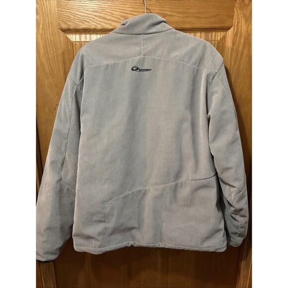 Obermeyer Men’s Large Gray Corduroy Full Zip Jacket - Picture 2 of 16